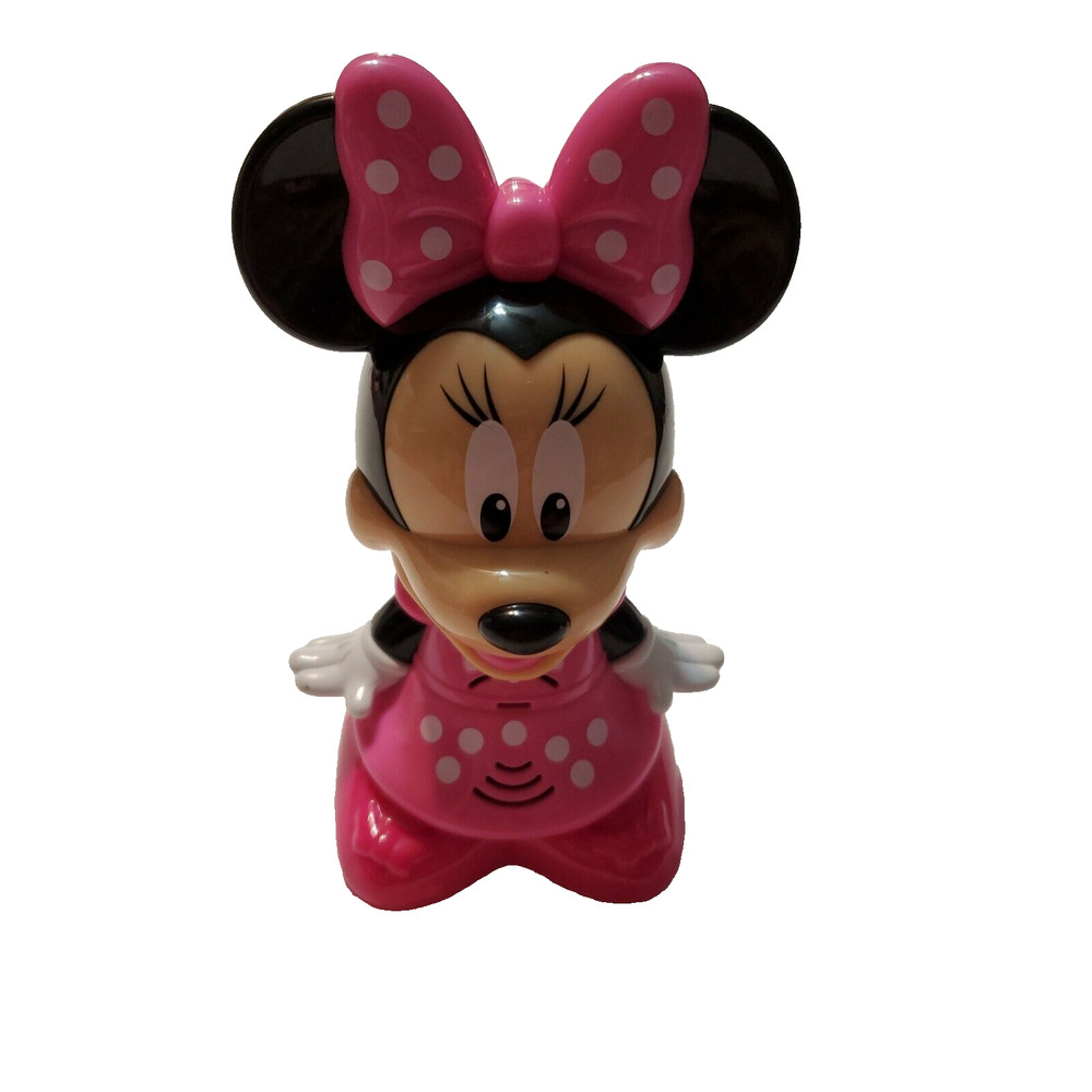 Hap-P-Kid Disney Minnie Mouse Light Up Pals Talking Flashlight Pink Polka Dot